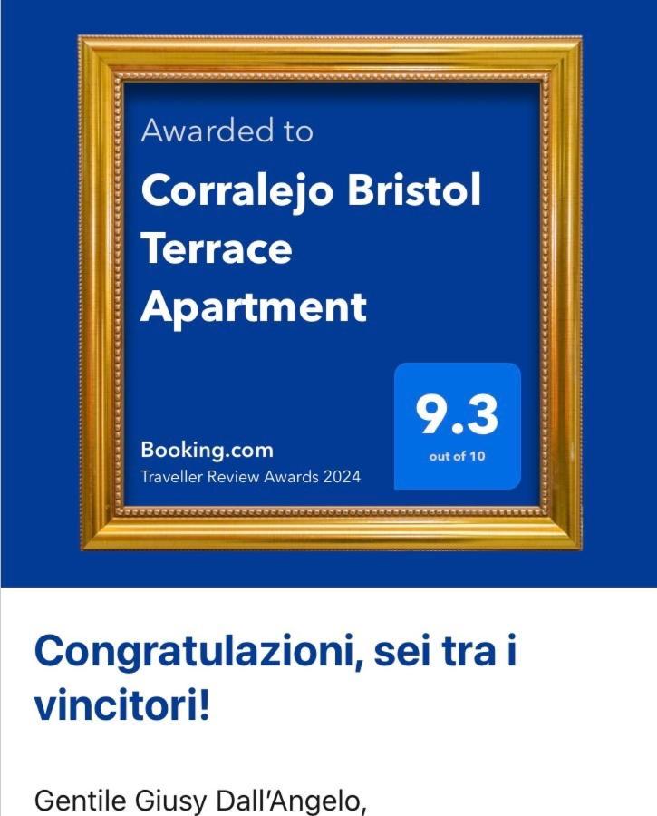 Corralejo Bristol Terrace Apartment Con Giardino Privato Esterno Esterno foto