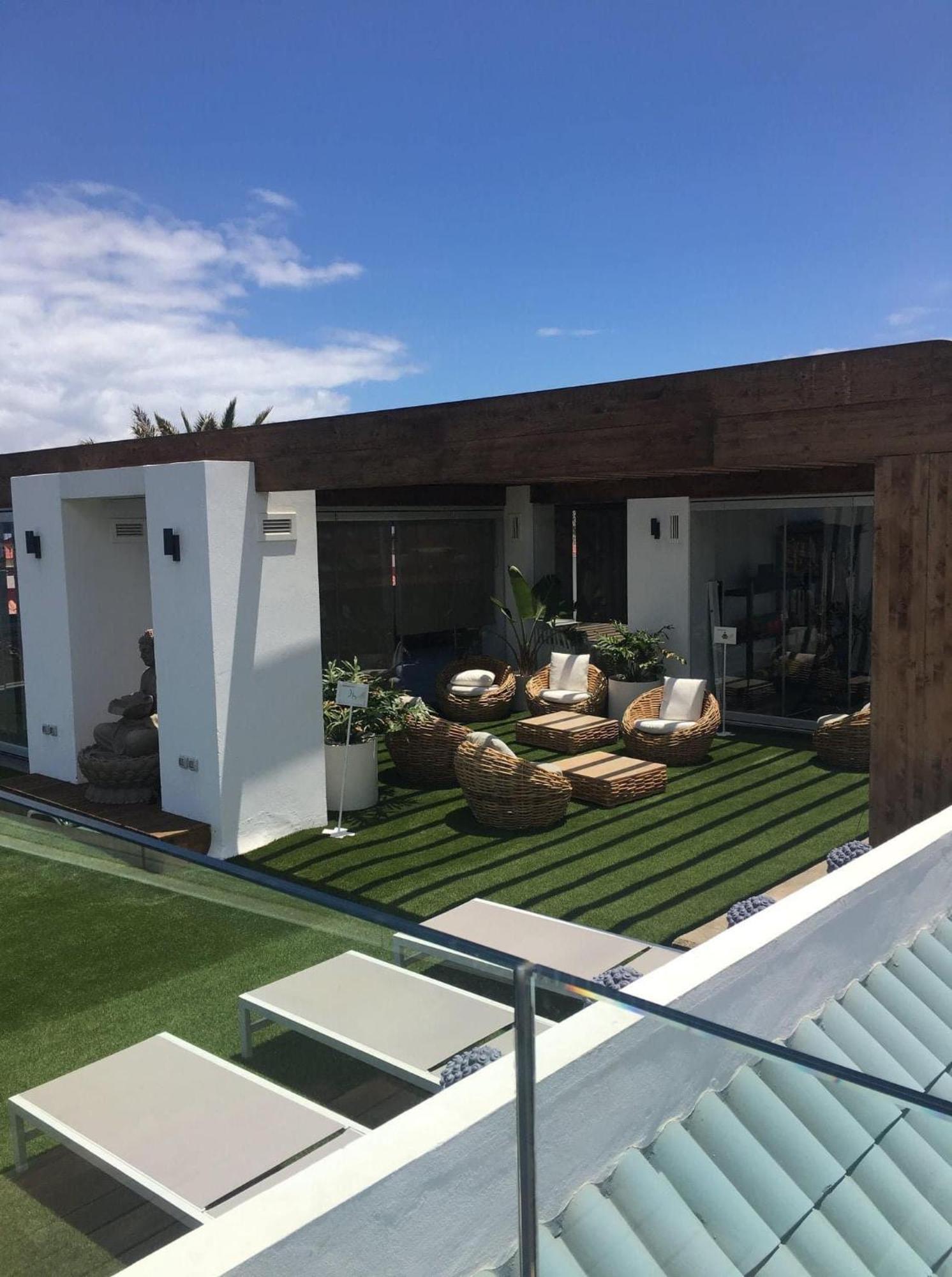 Corralejo Bristol Terrace Apartment Con Giardino Privato Esterno Esterno foto