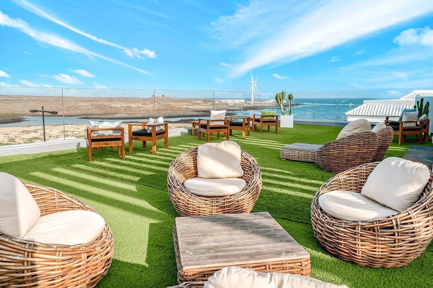 Corralejo Bristol Terrace Apartment Con Giardino Privato Esterno Esterno foto
