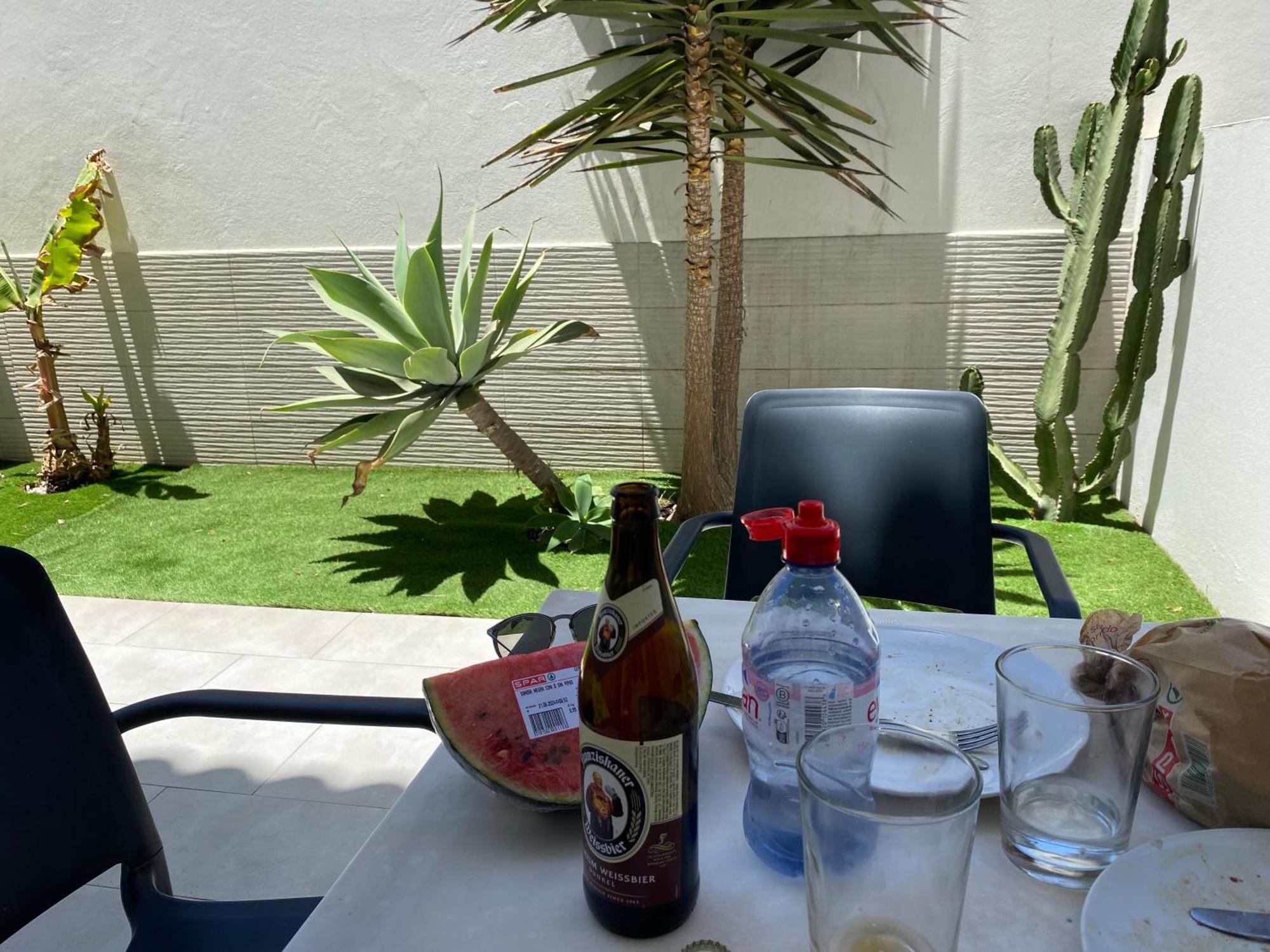 Corralejo Bristol Terrace Apartment Con Giardino Privato Esterno Esterno foto