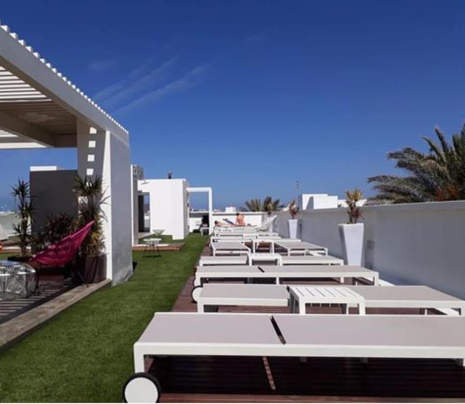 Corralejo Bristol Terrace Apartment Con Giardino Privato Esterno Esterno foto