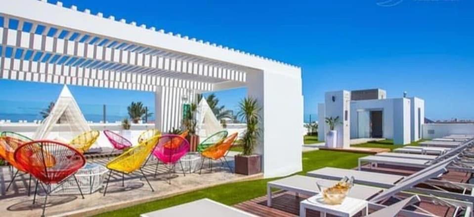 Corralejo Bristol Terrace Apartment Con Giardino Privato Esterno Esterno foto